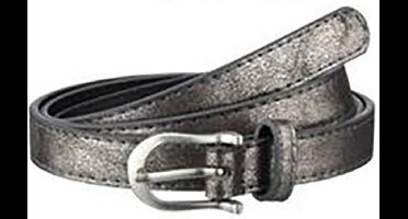 Dames riem Fashion - Zwart Metallic - 85 cm