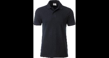 James and Nicholson Heren Basis Polo (Zwart)