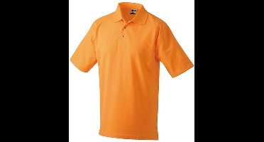 James and Nicholson Heren Medium Pique Polo (Oranje)