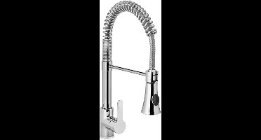 HENDI Spoelkraan met draaibare uitloop en stroomregeling 445 mm