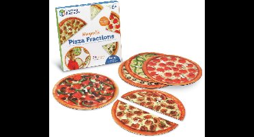 Learning Resources Magnetic Pizza Fractions - 6+