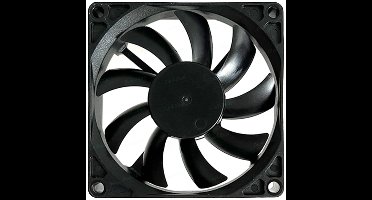 EXTREME PC fan 12V DC - 80x80x15mm - 50.5 m³/h - 31.4 dB - 3-pins PCB Connector - Schuifventilator