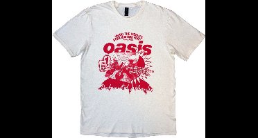 Oasis - What The World's Been Waiting For Heren T-shirt - XL - Creme