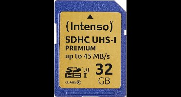 (Intenso) SDHC kaart UHS-1 Premium - 32GB - Class 10 (3421480)