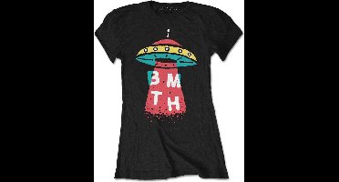 Bring Me The Horizon Dames Tshirt -XL- Alien Zwart