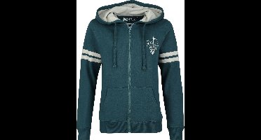 Harry Potter Expecto Patronum Dames Vest met capuchon - groen/grijs - XL