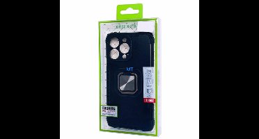 GREEN ON Grip Armor Ring Anti Shock Case For IPhone 11 Pro Max - Groen