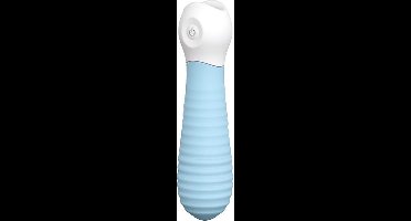 DREAM TOYS RIBBED BABY BOO BLUE