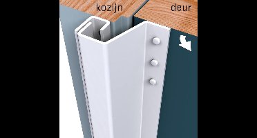 1010.172.02 Secu SecuStrip Plus buitendraaiend wit