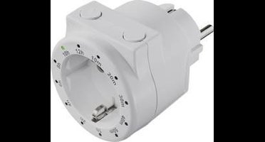 Sygonix SY-4499402 Schakelklok Digitaal Dagprogramma 3500 W START/STOP functie, Countdown-functie