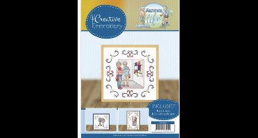 Nr. 9 Borduurboek Active Life Creative Embroidery van Yvonne Creations