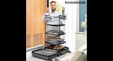 InnovaGoods - Opbergrek - Draagbare en opvouwbare organizer voor bagage - Geschikt voor Handbagage - Licht en Handig