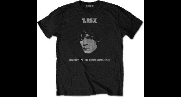 T. Rex - Dandy Heren T-shirt - M - Zwart
