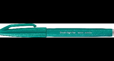 Pentel Brush Sign SES15C Turquoise Groen