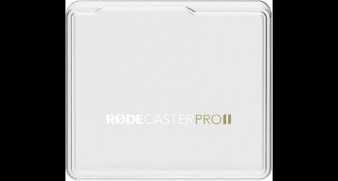 RØDECover 2 – Premium Polycarbonaat Stofkap voor de RØDECaster Pro II – Ultieme Bescherming & Luxe Afwerking