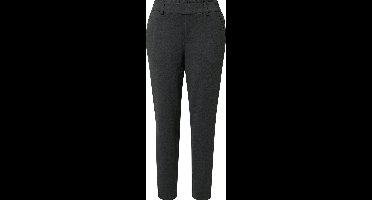 Tom Tailor Denim - Broek met relaxte pasvorm en elastische tailleband - Maat XL - Shale Grey Melange