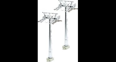 Jaegerndorfer - 50500 Kabelbaan Mastenset 16cm H0 Kabelbaan accessoires - 1:87 - Kerstdorp