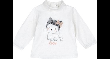 Chicco Babykleding meisjes/baby T-shirt met lange mouwen katoen Maat 62