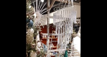 House of Seasons Kroonluchter ijspegels D61 x H 174cm