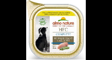 Almo nature hond HFC vrije uitloop kip met courgette 85 gram