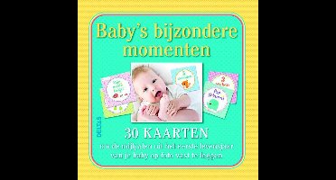 Baby's bijzondere momenten - 30 kaarten