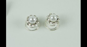 Curlies parel met 9 blad strass