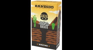 Bandido - Geronimo Games - Helvetiq - pocketspel - vanaf 6 jaar oud - van 1 tot 4 spelers
