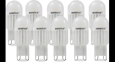 Groenovatie LED Lamp - 3W - G9 Fitting - Warm Wit - Dimbaar - 10-Pack
