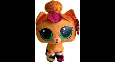 L.O.L. Surprise PETS - 27 cm (oranje)| PLUCHE | LET'S BE FRIENDS | LOL knuffel