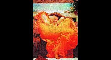 Kunstdruk Lord Frederick Leighton - Flaming June 60x80cm