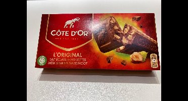 Côte D'Or Melkchocolade met Stukjes Hazelnoot 400g  (2x200g)