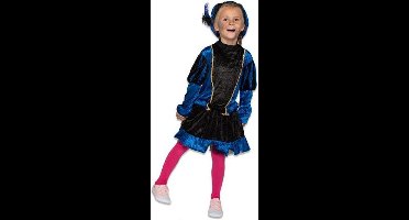 Pietenjurkje met petticoat blauw (mt 116)