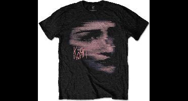 Korn - Chopped Face Heren T-shirt - XL - Zwart