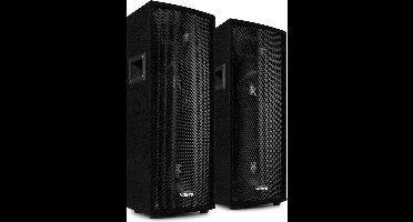 Speakers - Vonyx SL28 speakerset - Set van twee 800W boxen met dubbele 8'' woofers