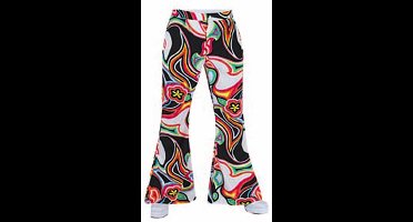 Magic Design Hippiebroek Heren Polyester Multicolor Maat M