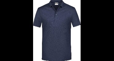 James And Nicholson Heren Basis Polo Shirt (Marine)