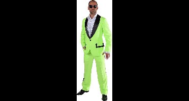Magic Design Verkleedpak Smoking Heren Polyester Groen Mt Xxl