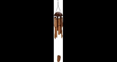 Animalking Bamboe Windgong – 15 x 30 cm – Windspel van Bamboe – Natuurlijke Tuindecoratie – Windklokkenspel voor Tuin, Balkon en Terras