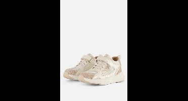 Shoesme Goud Sneakertje - Sneakers Kinderen - Meisjes - LIGHT GOLD - Microfiber leer - Maat 23