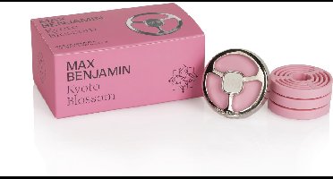 Max Benjamin Autoparfum met 4 Navullingen Cadeauset - Kyoto Blossom