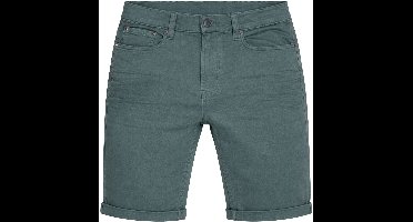 Mario Russo Chino Short Jog Vittorio - Korte broek heren - Shorts heren - Katoen - Groen