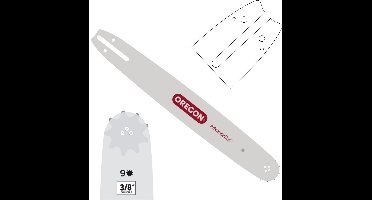 Oregon AdvanceCut - Zaagblad - 16 Inch - 3/8" - 1,3 mm - 55 Schakels