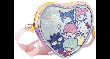 Hello Kitty Friends glitter schoudertas