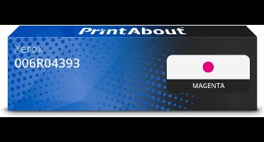 PrintAbout huismerk Toner 006R04393 Magenta Hoge capaciteit geschikt voor Xerox