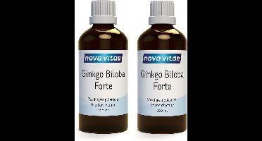 Nova Vitae - Ginkgo Biloba - Forte - Tinctuur - 200 ml