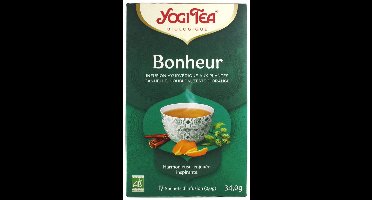 Yogi Tea Bonheur Bio 17 Zakjes