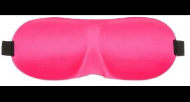 Scoby - Oogmasker - Slaapmasker - Reismasker - Nachtmasker - Masker voor vliegtuig - Reis accessoire - Roze