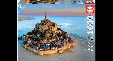 EDUCA - puzzel - 1000 stuks - Mont st. Michel