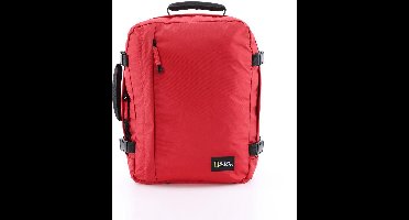 National Geographic 3 in 1 Handbagage Rugzak / Laptop Rugzak / Reistas / Weekendtas - Hybrid – 23 Liter (S) - Rood - Rood