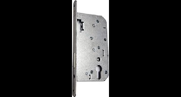 Nemef insteek cilinder kastslot - PC - doornmaat 60 mm - RVS voorplaat